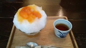 杏子のかき氷