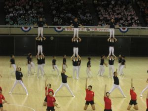 日本体育大学体操演技