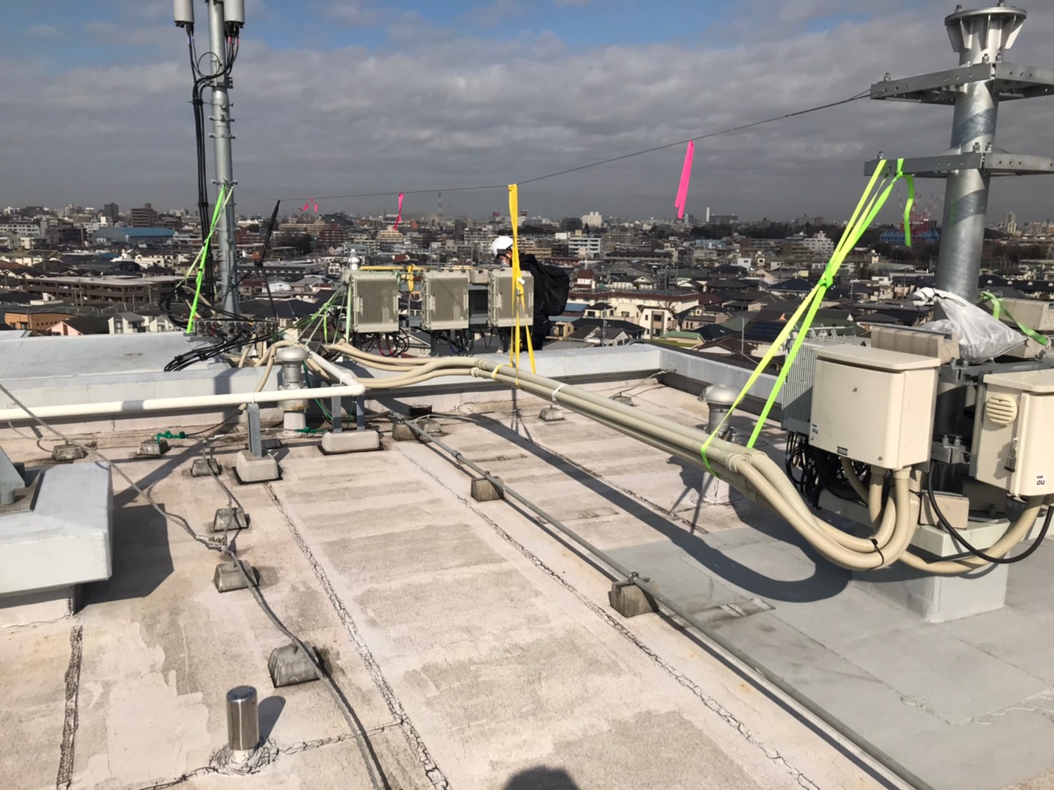 練馬区 防水工事 完工しました 外壁リフォームはお任せ 東京 神奈川 埼玉の防水塗装 改修工事のジーワーク